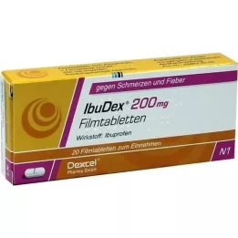 IBUDEX 200 mg tabletki z filmu, 20 szt