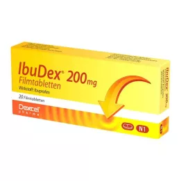 IBUDEX 200 mg tabletki powlekane, 20 szt