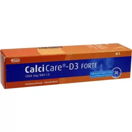 CALCICARE D3 forte tabletki musujące 20 szt