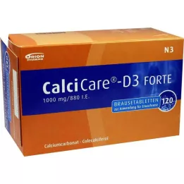 CALCICARE D3 forte tabletki musujące 120 szt