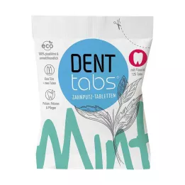 Dentabs Tablety do zębów Stevia-Mint, 125 szt