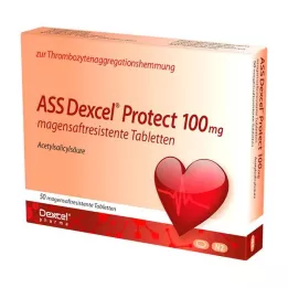 ASS Dexcel Protect 100 mg tabletki dojelitowe, 50 szt