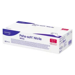 PEHA-SOFT nitryl biały Unt.Hands.niesteryl pf L, 100 szt