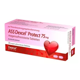 ASS Dexcel Protect 75 mg tabletki dojelitowe, 50 szt