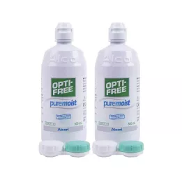 OPTI-FREE Wielofunkcyjny płyn do dezynfekcji PureMoist, 2X300 ml