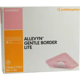 Bandaż piankowy Allevyn Gentle Border Lite 7,5x7,5 cm, 10 szt