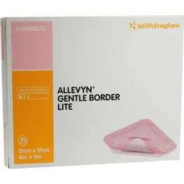 Bandaż piankowy Allevyn Gentle Border Lite 10x10 cm, 10 szt