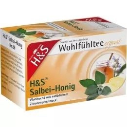 H&amp;S Herbatka na dobry humor szałwia miód cytryna butelka 20X2,0 g