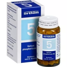 BIOCHEMIE Orthim 5 Phosforicum potasu D 6 Tab., 100 szt