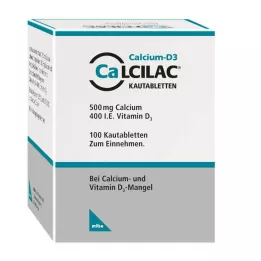CALCILAC Tabletki do żucia, 100 szt