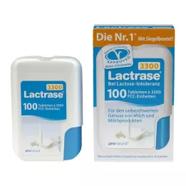 LACTRASE 3300 FCC tabletek w dozowniku klikalnym, 100 szt