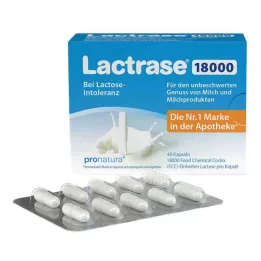 LACTRASE 18 000 FCC kapsułek, 40 szt