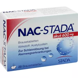 NAC STADA AKUT 600 MG Tabletki musujące, 20 szt