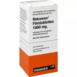 REKAWAN tabletki z powiązaniem z filmem 1000 mg, 100 szt