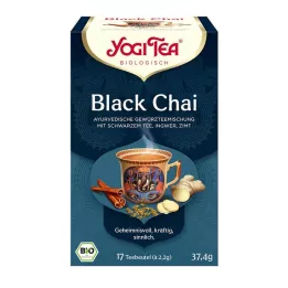 Jogin Tea Black Chai Organic, 17x2.2 G