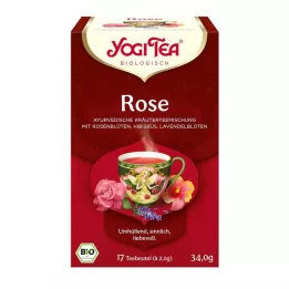 YOGI TEA Torebki filtracyjne Bio Rose, 17X2,0 g
