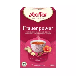 YOGI TEA Torebki filtrujące Power Tea Organic dla kobiet, 17 x 1,8 g
