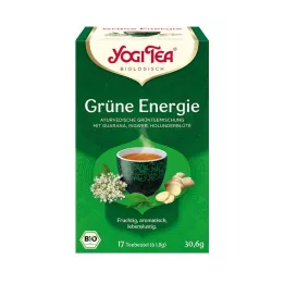 YOGI TEA Torebki filtrujące do herbaty Green Energy, 17 x 1,8 g