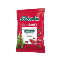 RICOLA o.Z.Bag Cukierki żurawinowe, 75 g