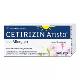 CETIRIZIN Aristo na alergie 10 mg tabletki powlekane, 50 szt