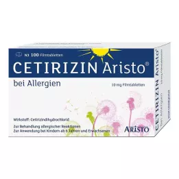 CETIRIZIN Aristo na alergie 10 mg tabletki powlekane, 100 szt