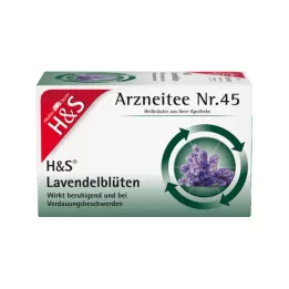 H&amp;S Filtry do kwiatów lawendy, 20 x 1,0 g