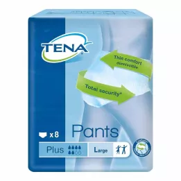 TENA PANTS plus spodnie jednorazowe L ConfioFit, 8 |2| sztuk |2|