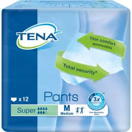 TENA PANTS spodnie jednorazowe super M ConfioFit, 12 sztuk szt