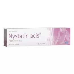 NYSTATIN pasta z kwasu octowego, 50 g