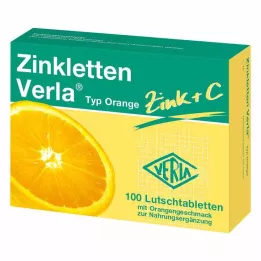 ZINKLETTEN Pastylki Verla Orange, 100 szt