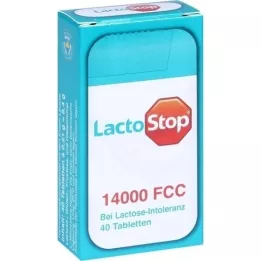 LACTOSTOP 14 000 FCC tabletki dawcy, 40 szt