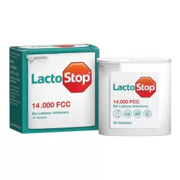 LACTOSTOP 14 000 FCC Dozownik tabletek 40 szt