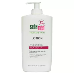 SEBAMED Lotion bezzapachowy do skóry suchej z dodatkiem mocznika 5%, 400 ml
