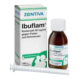 IBUFLAM Syrop dla dzieci 20 mg/ml przeciwgorączkowy i przeciwbólowy 100 ml