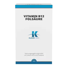 Kapsułki witaminy B12 + kwasu foliowego, 100 sztuk