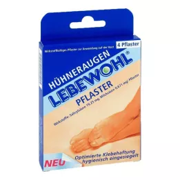 LEBEWOHL Plaster na odciski normalny 4 sztuki