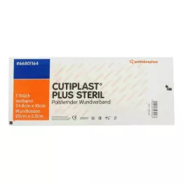 CUTIPLAST Plus opatrunek jałowy 10x24,8 cm, 1 szt