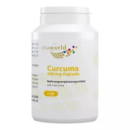 CURCUMA Kapsułki 500 mg, 120 szt