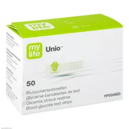 MYLIFE Paski do pomiaru cukru we krwi Unio, 50 szt