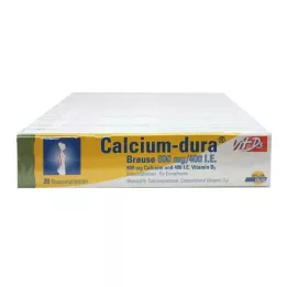 CALCIUM DURA Wit. D3 musująca 600 mg/400 IU, 120 szt