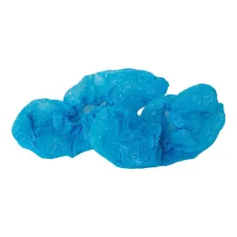 Jednorazowe ochraniacze na buty plastikowe, niebieskie, 10 sztuk