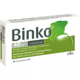 BINKO 40 mg tabletki z filmu, 30 szt