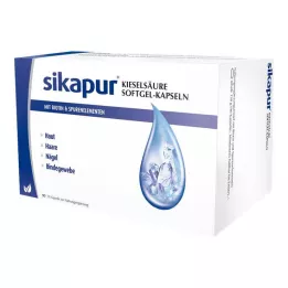 SIKAPUR Kapsułki żelowe krzemionkowe z biotyną, 90 szt