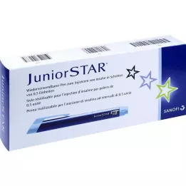 JUNIORSTAR Urządzenie wtryskowe Niebieskie, 1 ST
