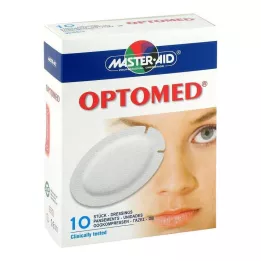 OPTOMED Kompresy na oczy sterylne samoprzylepne, 10 szt