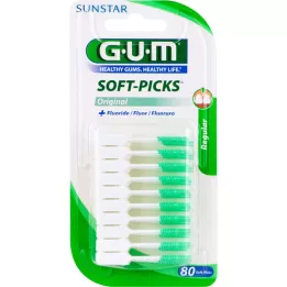 GUM Soft Picks Advantage CAG, 80 szt