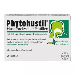 PHYTOHUSTIL Pastylki przeciwkaszlowe 20 szt