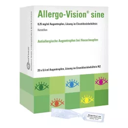 ALLERGO-VISION sinus 0,25 mg/ml AT w opakowaniu jednodawkowym, 20X0,4 ml