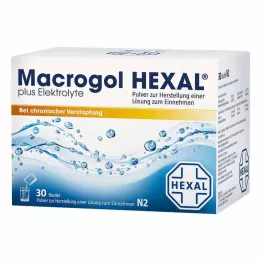 MACROGOL HEXAL plus elektrolity Plv.z.H.e.L.z.E., 30 szt