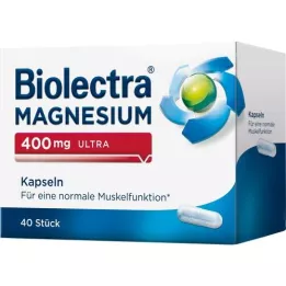 BIOLECTRA Magnez 400 mg ultra kapsułki, 40 szt